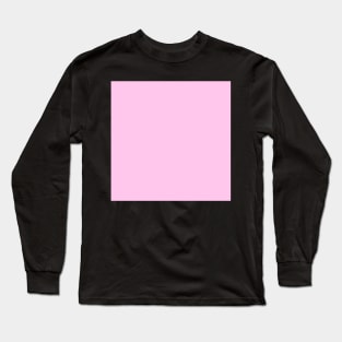 Single color - pink Long Sleeve T-Shirt